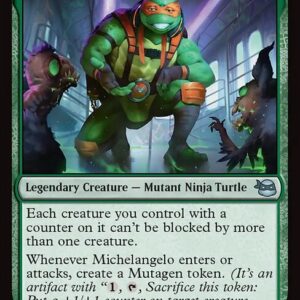Teenage Mutant Ninja Turtles - 120 - Michelangelo, Mutant BFF - Uncommon - G - Non-foil (Front)
