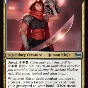 Teenage Mutant Ninja Turtles - 151 - Karai, Future of the Foot - Uncommon - WB - Non-foil (Front)