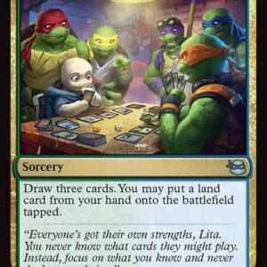 Teenage Mutant Ninja Turtles - 155 - Lessons from Life - Uncommon - UG - Non-foil (Front)