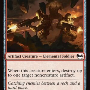 Teenage Mutant Ninja Turtles - 107 - Rock Soldiers - Common - R - Foil (Front)