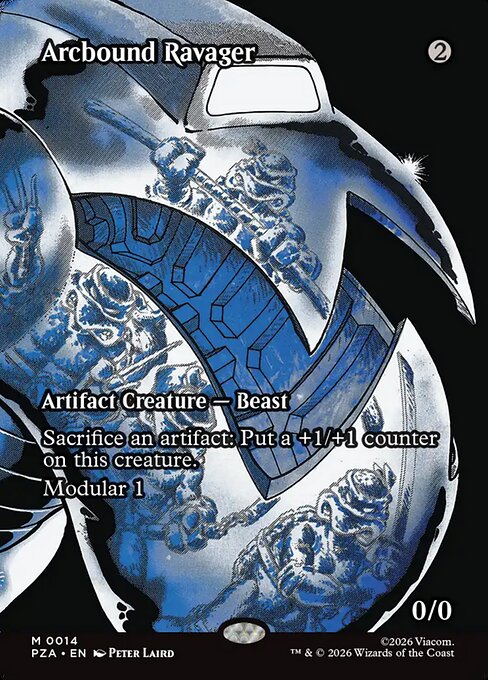 Teenage Mutant Ninja Turtles Source Material - 14 - Arcbound Ravager - Mythic - C - Non-foil (Front)