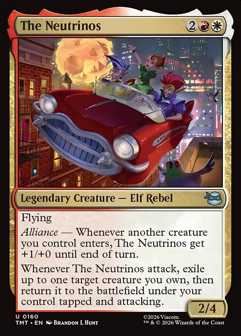 Teenage Mutant Ninja Turtles - 160 - The Neutrinos - Uncommon - WR - Non-foil (Front)