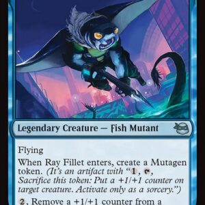 Teenage Mutant Ninja Turtles - 49 - Ray Fillet, Man Ray - Uncommon - U - Foil (Front)