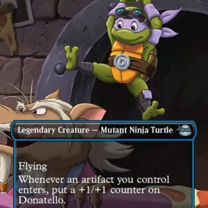 Teenage Mutant Ninja Turtles - 197 - Donatello, Way with Machines - Uncommon - U - Non-foil (Front)