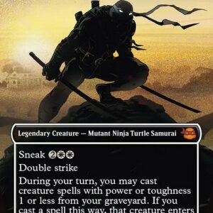 Teenage Mutant Ninja Turtles - 215 - Leonardo, Sewer Samurai - Mythic - W - Non-foil (Front)