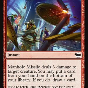 Teenage Mutant Ninja Turtles - 94 - Manhole Missile - Common - R - Non-foil (Front)