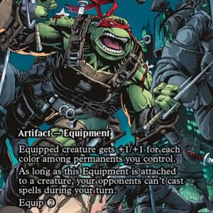 Teenage Mutant Ninja Turtles Source Material - 15 - Conqueror's Flail - Mythic - C - Non-foil (Front)