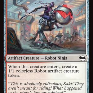 Teenage Mutant Ninja Turtles - 156 - Mechanized Ninja Cavalry - Common - WR - Non-foil (Front)