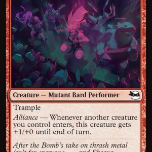 Teenage Mutant Ninja Turtles - 97 - Mutant Town Musicians - Common - R - Foil (Front)