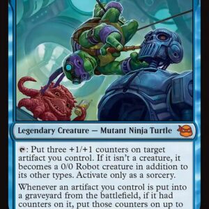 Teenage Mutant Ninja Turtles - 36 - Donatello, Mutant Mechanic - Mythic - U - Non-foil (Front)