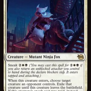 Teenage Mutant Ninja Turtles - 26 - Turncoat Kunoichi - Rare - W - Non-foil (Front)