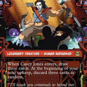 Teenage Mutant Ninja Turtles - 235 - Casey Jones, Vigilante - Rare - R - Non-foil (Front)