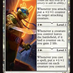 Teenage Mutant Ninja Turtles - 13 - Leader's Talent - Rare - W - Non-foil (Front)