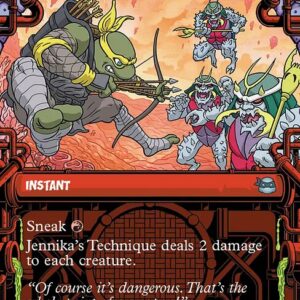 Teenage Mutant Ninja Turtles - 236 - Jennika's Technique - Uncommon - R - Foil (Front)