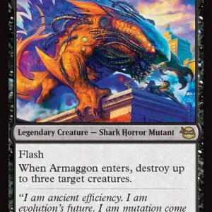 Teenage Mutant Ninja Turtles - 58 - Armaggon, Future Shark - Rare - B - Non-foil (Front)