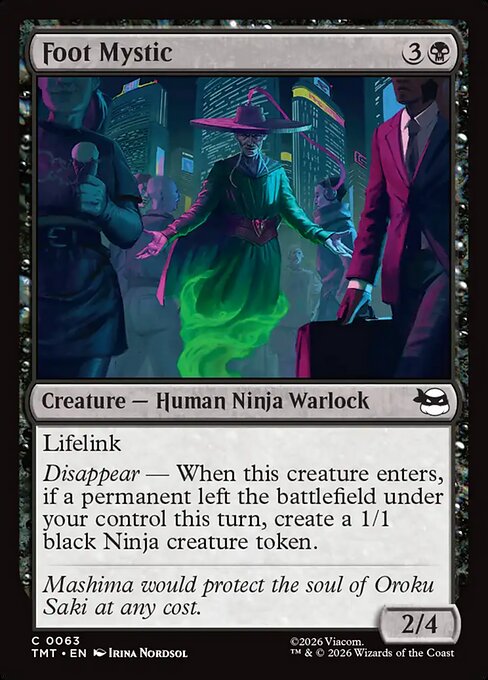 Teenage Mutant Ninja Turtles - 63 - Foot Mystic - Common - B - Non-foil (Front)