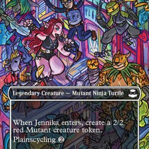 Teenage Mutant Ninja Turtles - 203 - Jennika, Bad Apple Big Sister - Common - W - Non-foil (Front)