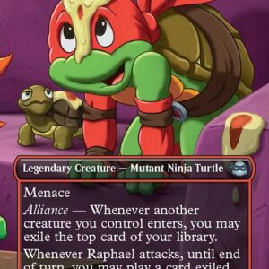 Teenage Mutant Ninja Turtles - 199 - Raphael, Most Attitude - Uncommon - R - Non-foil (Front)