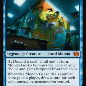 Teenage Mutant Ninja Turtles - 46 - Mondo Gecko - Mythic - U - Non-foil (Front)