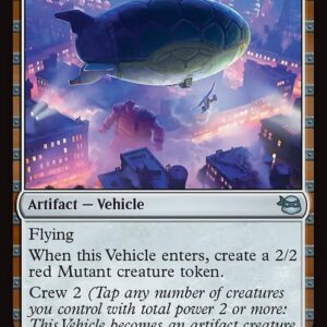 Teenage Mutant Ninja Turtles - 180 - Turtle Blimp - Uncommon - C - Non-foil (Front)