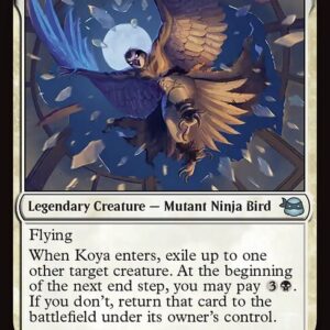 Teenage Mutant Ninja Turtles - 11 - Koya, Death from Above - Uncommon - W - Foil (Front)