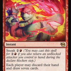 Teenage Mutant Ninja Turtles - 105 - Raphael's Technique - Rare - R - Non-foil (Front)