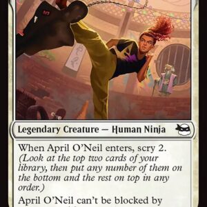 Teenage Mutant Ninja Turtles - 3 - April O'Neil, Kunoichi Trainee - Common - W - Non-foil (Front)