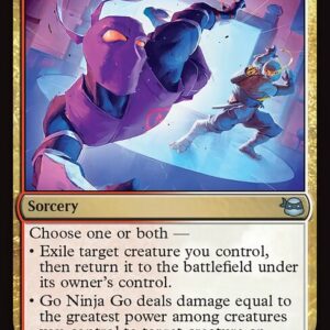 Teenage Mutant Ninja Turtles - 149 - Go Ninja Go - Uncommon - WR - Non-foil (Front)