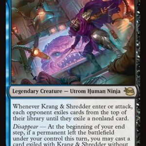 Teenage Mutant Ninja Turtles - 153 - Krang & Shredder - Rare - UB - Non-foil (Front)