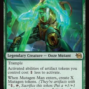 Teenage Mutant Ninja Turtles - 124 - Mutagen Man, Living Ooze - Rare - G - Non-foil (Front)