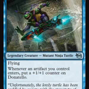 Teenage Mutant Ninja Turtles - 38 - Donatello, Way with Machines - Uncommon - U - Non-foil (Front)