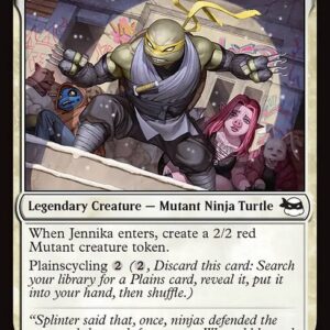 Teenage Mutant Ninja Turtles - 10 - Jennika, Bad Apple Big Sister - Common - W - Foil (Front)