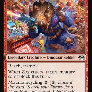 Teenage Mutant Ninja Turtles - 111 - Zog, Triceraton Castaway - Common - R - Non-foil (Front)