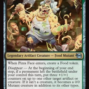 Teenage Mutant Ninja Turtles - 163 - Pizza Face, Gastromancer - Uncommon - BG - Non-foil (Front)