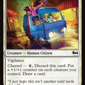 Teenage Mutant Ninja Turtles - 1 - Action News Crew - Common - W - Non-foil (Front)