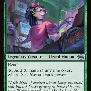 Teenage Mutant Ninja Turtles - 123 - Mona Lisa, Science Geek - Uncommon - G - Non-foil (Front)