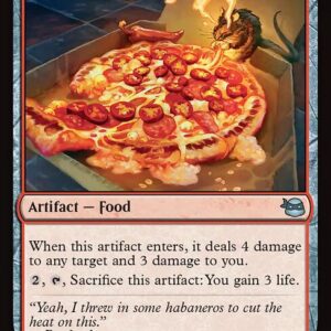 Teenage Mutant Ninja Turtles - 109 - Spicy Oatmeal Pizza - Uncommon - R - Non-foil (Front)