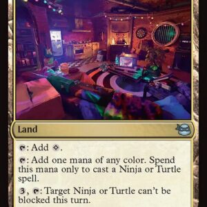 Teenage Mutant Ninja Turtles - 190 - Turtle Lair - Uncommon - C - Non-foil (Front)