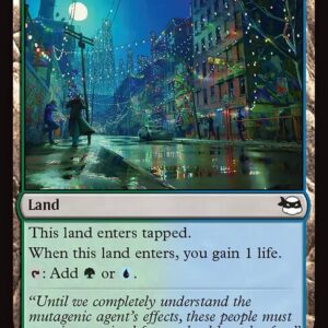 Teenage Mutant Ninja Turtles - 187 - Mutant Town - Common - C - Foil (Front)