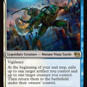 Teenage Mutant Ninja Turtles - 143 - Don & Leo, Problem Solvers - Rare - WU - Non-foil (Front)