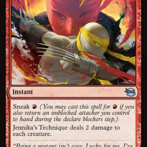 Teenage Mutant Ninja Turtles - 93 - Jennika's Technique - Uncommon - R - Non-foil (Front)