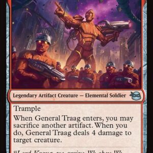 Teenage Mutant Ninja Turtles - 90 - General Traag, Heart of Stone - Uncommon - R - Foil (Front)