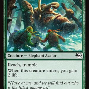 Teenage Mutant Ninja Turtles - 129 - Primordial Pachyderm - Common - G - Non-foil (Front)