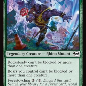 Teenage Mutant Ninja Turtles - 131 - Rocksteady, Crash Courser - Common - G - Non-foil (Front)