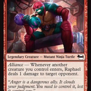 Teenage Mutant Ninja Turtles - 104 - Raphael, Tough Turtle - Common - R - Non-foil (Front)