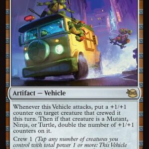 Teenage Mutant Ninja Turtles - 181 - Turtle Van - Rare - C - Non-foil (Front)