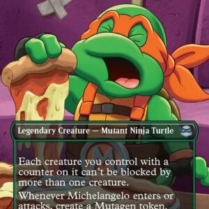 Teenage Mutant Ninja Turtles - 198 - Michelangelo, Mutant BFF - Uncommon - G - Non-foil (Front)